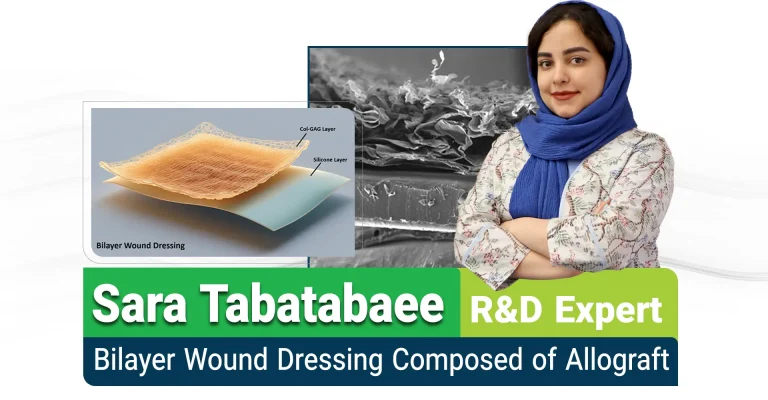 خانم سارا طباطبایی کارشناس تحقیق و توسعه